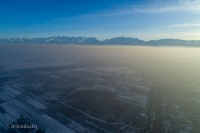 Эффект инверсии и смог в Бишкеке